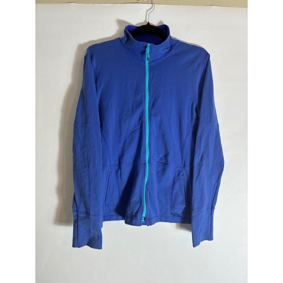 The North Face Jackets & Blazers - The North Face VaporWick Full Zip Track Jacket Blue Teal Womens‎ Large Gorpcore